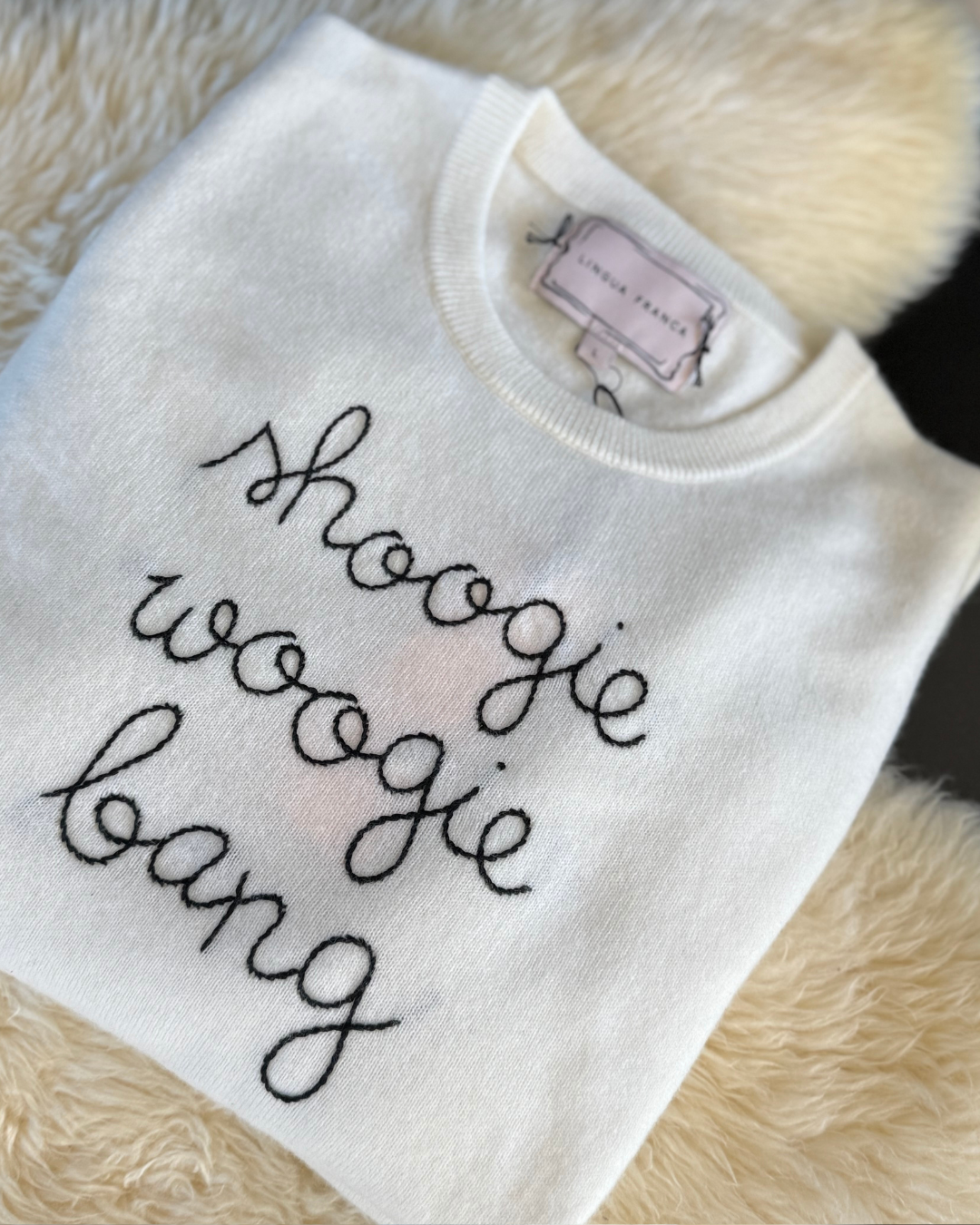 SSBH Shoogie Woogie Bang Sweater by Lingua Franca