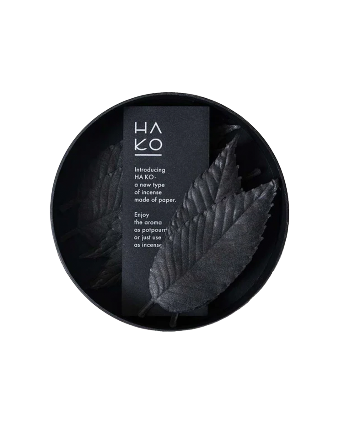 HA KO Paper Incense: The Black Collection -  Black No. 02 Focus
