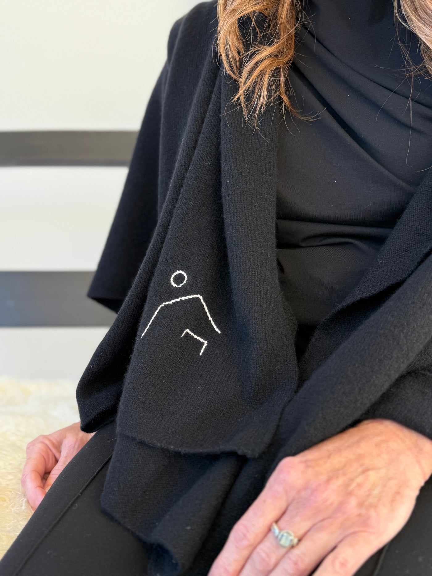 SSBH Cashmere Scarf by Lingua Franca