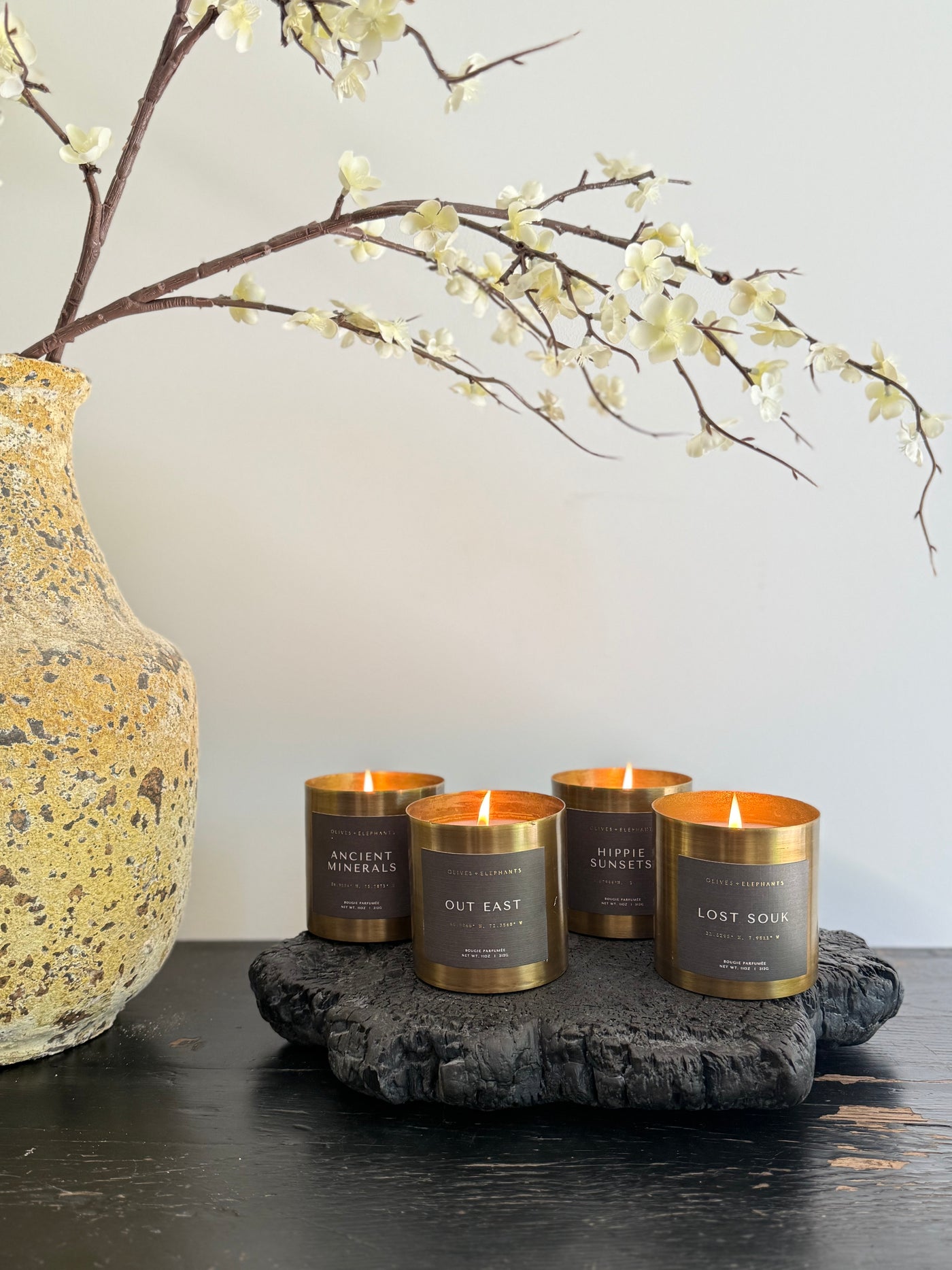 Olives and Elephants Candles