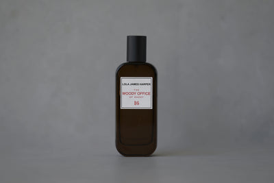 Lola James Harper “The Woody Office of Daddy” Cotton Wick Candle + Aroma Room Spray